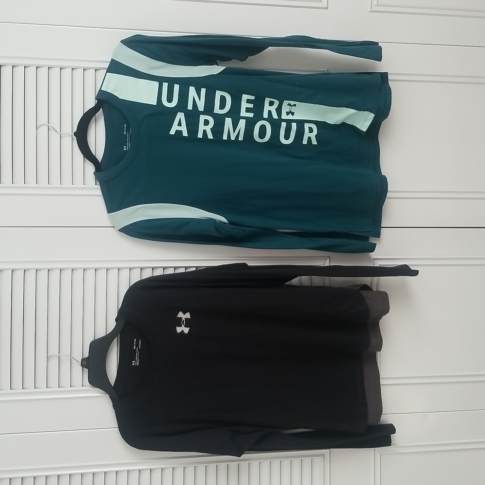 Small Under Armour long sleeve shirts bundle